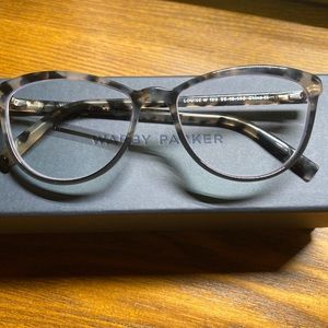 Warby Parker Readers - Louise Wide Birch Tortoise Blue Light Filtering